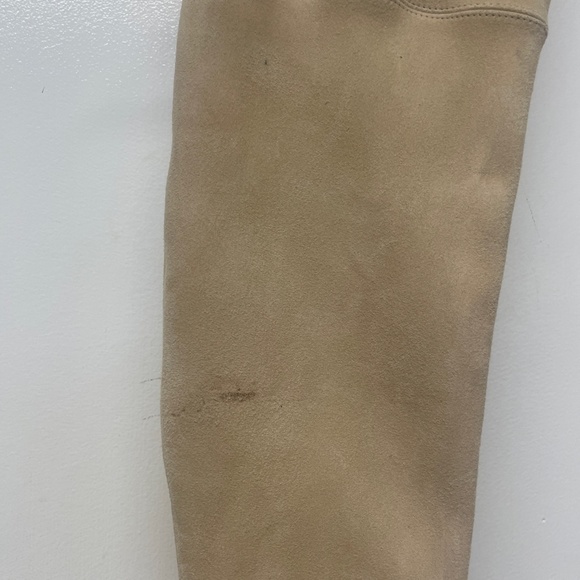 STUART WEITZMAN SUEDE THIGH HEELED BOOTS - Picture 4 of 14